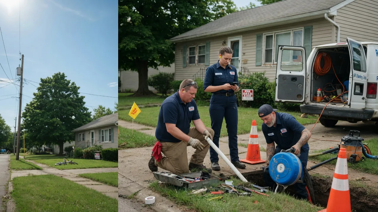 Sewer Line Repair in Spanishburg, WV near me